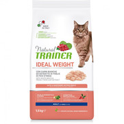 Фото Natural Trainer Ideal Weight Сухой корм для кошек, склонных к набору лишнего веса