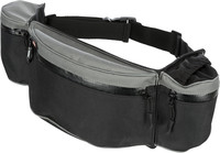Фото Trixie Сумка на пояс Baggy Belt, ремень 62-125см, чёрный/серый