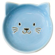 Фото КерамикАрт Миска керамическая-блюдце Мордочка кошки для кошек