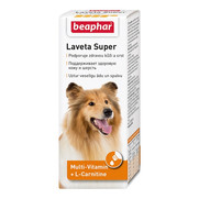 Фото Beaphar Lavreta Super Dog Беафар Лаврета Витамины жидкие для кожи и шерсти для собак