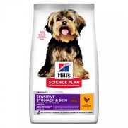 Фото Hill's SP Small&Miniature Sensitive Stomach&Skin для собак миниатюрных пород для здоровья ЖКТ, кож
