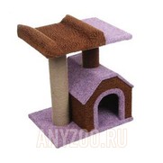 Фото PerseiLine Персилайн Камея-1 игровой комплекс для кошек с домиком и лежанкой