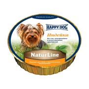 Фото Happy Dog Natur Line Нежный паштет с индейкой для собак