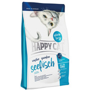 Фото Happy Cat Sensitive Adult Беззерновой Сухой корм для кошек с чувствительным пищеварением Морская рыб 