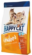 Фото Happy Cat Adult Indoor Сухой корм для домашних кошек Атлантический лосось 