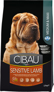 Фото Cibau Sensitive Lamb Medium/Maxi Чибау сухой корм для взрослых собак крупных/средних пород с