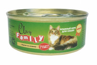 Фото Clan Family Консервы для взрослых кошек паштет из ягненка №23