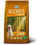 Фото Ecopet Natural Lamb Adult Экопет Нейчерал сухой корм для взрослых собак Ягненок