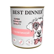Фото Best Dinner Бест Диннер Мясные деликатесы Консервы с телятиной для щенков и юниоров