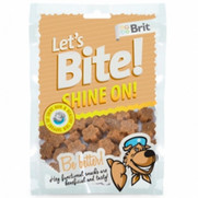 Фото Brit Let's Bite Shine On Лакомство для собак для блестящей шерсти и здоровой кожи
