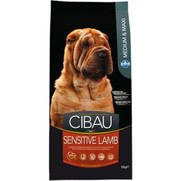 Фото Cibau Sensitive Lamb Medium/Maxi Чибау сухой корм д/собак крупных/средних пород с чувст.