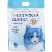 Фото Сибирская Кошка Элита силикагелевый наполнитель для кошек