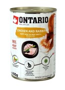 Фото Ontario konzerva Chicken, Rabbit, Sunflower Oil Онтарио косервы для кошек Кролик и курица