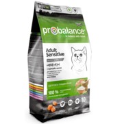 Фото ProBalance Sensitive Пробаланс сухой корм для кошек с чувствительным пищеварением с курицей