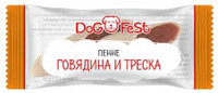 Фото Dog Fest Дог Фест лакомство для собак Пенне говядина с треской