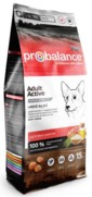 Фото ProBalance Immuno Adult Active Пробаланс сухой корм для собак с высокой активностью