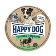 Фото Happy Dog - Хэппи Дог Консервы для собак Паштет с телятиной и овощами