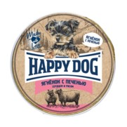 Фото Happy Dog - Хэппи Дог Консервы для собак Паштет с ягненком, печенью, сердцем и рисом