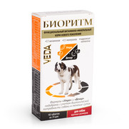 Фото Биоритм функциональный витаминно-минеральный комплекс для собак крупных пород