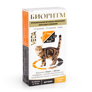 Фото Биоритм функциональный витаминно-минеральный комплекс для кошек со вкусом курицы
