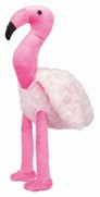Фото Trixie игрушка для собак Фламинго с пищалкой плюш
