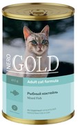 Фото Nero Gold консервы для кошек рыбный коктейль
