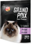 Фото Grand Prix Hairball Control сухой корм для кошек для выведения шерсти из желудка Индейка