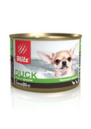 Фото Blitz Блиц консервы для собак утка с цукини