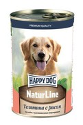 Фото Happy Dog Natur Line консервы для собак телятина с рисом
