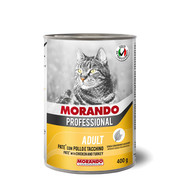 Фото Morando Professional консервированный корм для кошек паштет с курицей и индейкой