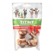 Фото Titbit Новогодняя коллекция косточки с бараниной для собак