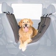Фото Trixie Автомобильная подстилка 1,40х1,45см нейлон серый/коричневый