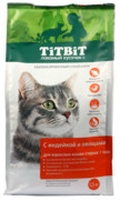 Фото Titbit сухой корм для взрослых кошек с мясом индейки и овощами