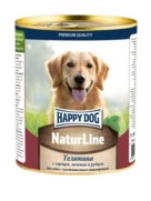Фото Happy Dog Natur Line консервы для собак телятина с сердцем, печенью и рубцом