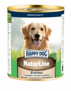 Фото Happy Dog Natur Line консервы для собак ягнёнок с сердцем, печенью и рубцом