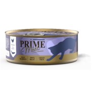 Фото PRIME MEAT консервы для кошек Курица с тунцом филе в желе