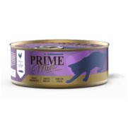 Фото PRIME MEAT консервы для кошек Курица со скумбрией филе в желе