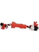 Фото Beeztees Sumo Mini Fit игрушка для собак цилиндр на канате 4,5*4,5*11см