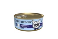 Фото Best Dinner Exclusive Vet Profi Renal консервы для кошек паштет перепёлка с рисом