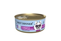 Фото Best Dinner Exclusive Vet Profi Urinary консервы для собак говядина с картофелем
