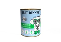 Фото Best Dinner Exclusive Vet Profi Hypoallergenic консервы для собак с индейкой и кроликом