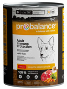 Фото ProBalance Adult Immuno Protection Консервированный корм для собак с говядиной