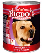 Фото Зоогурман Big Dog консервы для собак говядина с рубцом