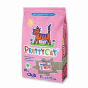 Фото PrettyCat Club Euro Mix наполнитель комкующийся для кошачьих туалетов
