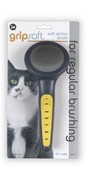 Фото J.W. Щетка-пуходерка для кошек Grip Soft Cat Slicker Brush
