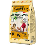Фото DOG & DOG Expert Premium Fit-Maintenance Сухой корм с курицей для собак для контроля веса