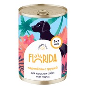 Фото Florida консервы для собак Перепёлка с грушей