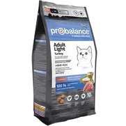 Фото ProBalance Light сухой корм для кошек с нормальной и низкой активностью с индейкой