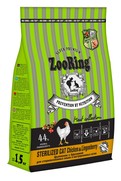 Фото ZooRing Sterilized Сухой корм для кошек Цыпленок с брусникой