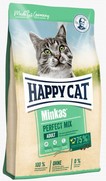 Фото Happy Cat Minkas Mix Хеппи Кет Минкас Микс сухой корм для кошек с мясом ягненка, птицы и рыбы